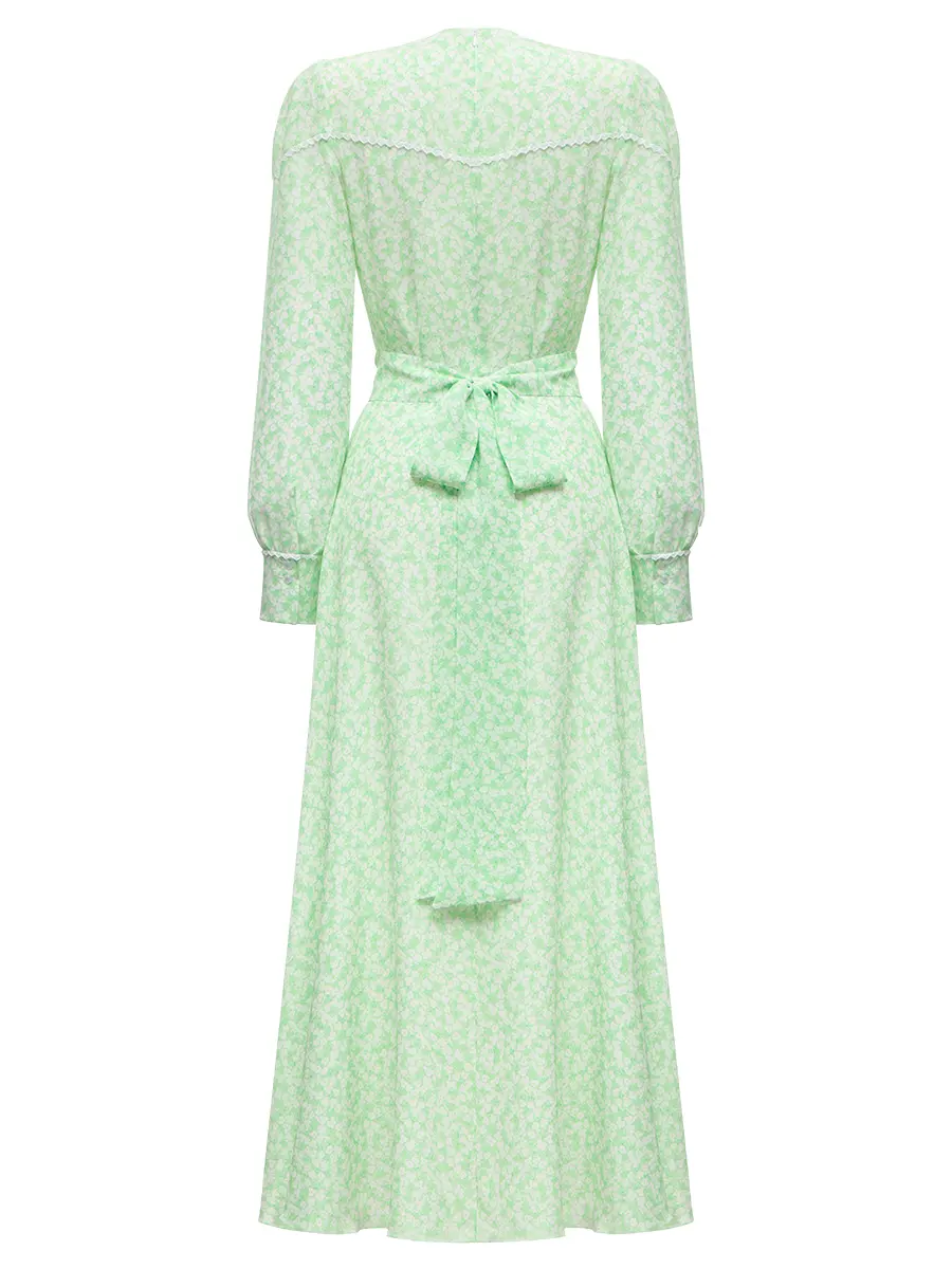 Платье шелковое