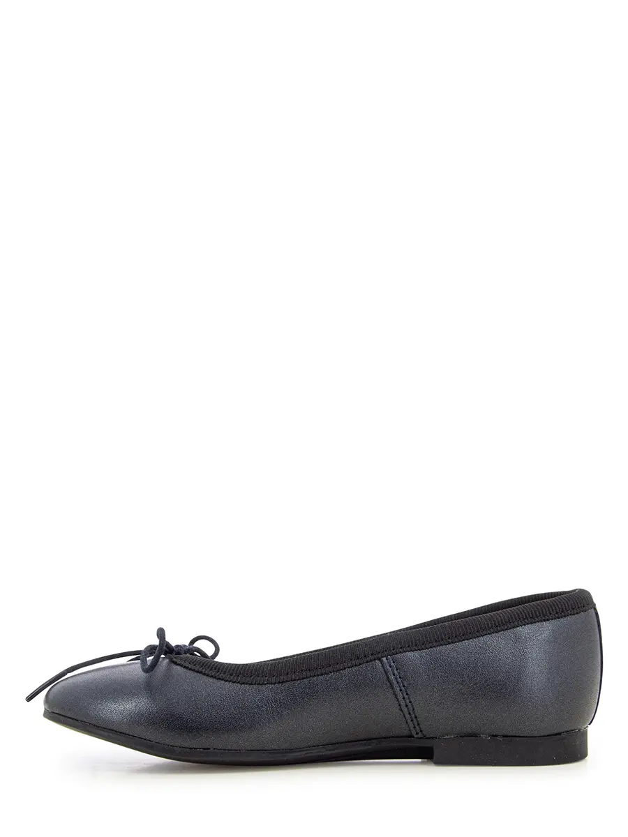 Балетки кожаные