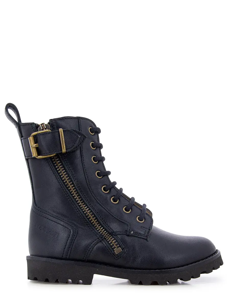 Ботинки кожаные