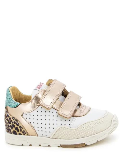 Кроссовки кожаные POM D'API