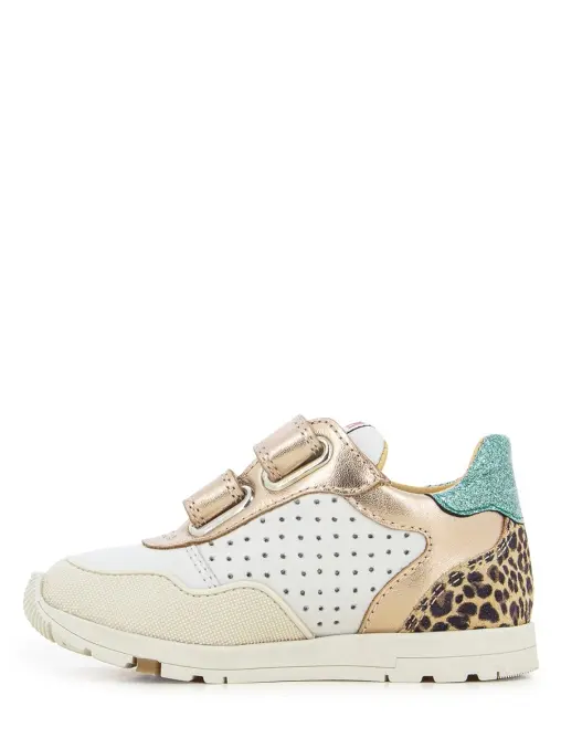 Кроссовки кожаные POM D'API