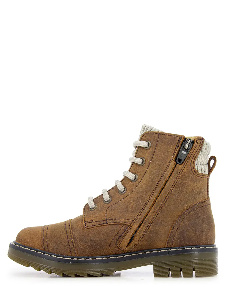 Ботинки кожаные