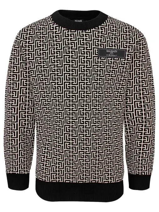 Свитшот хлопковый BALMAIN