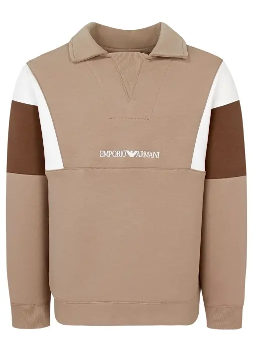 Свитшот хлопковый EMPORIO ARMANI