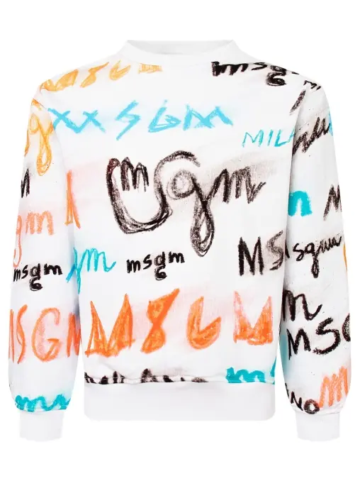 Свитшот хлопковый MSGM