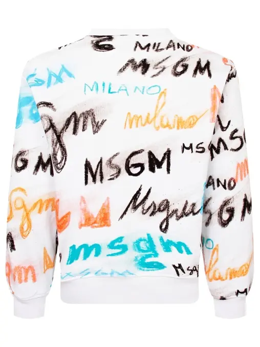 Свитшот хлопковый MSGM