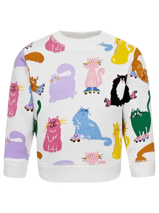 Свитшот хлопковый STELLA MCCARTNEY