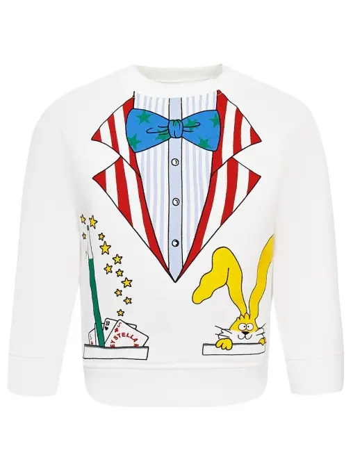 Свитшот хлопковый STELLA MCCARTNEY