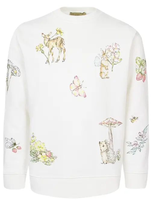 Свитшот хлопковый STELLA MCCARTNEY