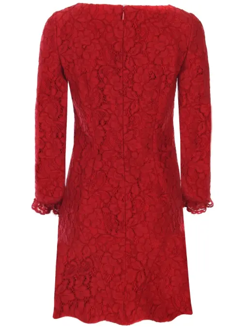 Платье кружевное SAINT LAURENT