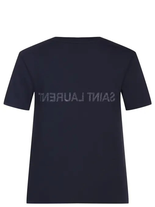 Футболка хлопковая SAINT LAURENT