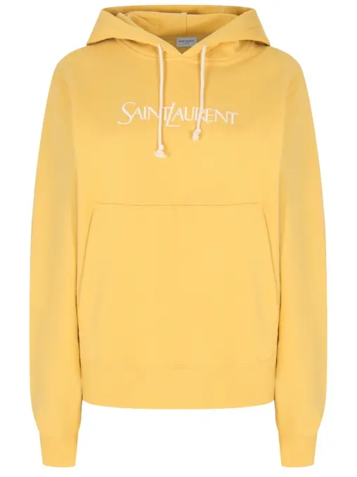 Худи хлопковое SAINT LAURENT