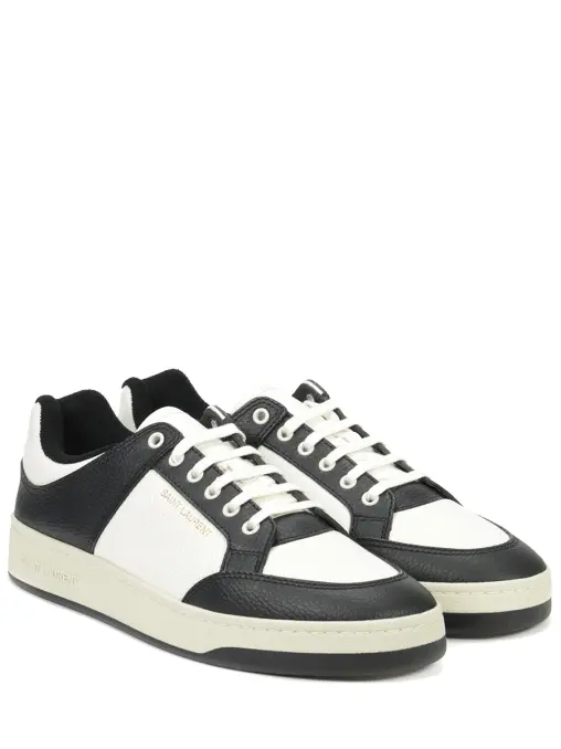 Кеды кожаные SAINT LAURENT