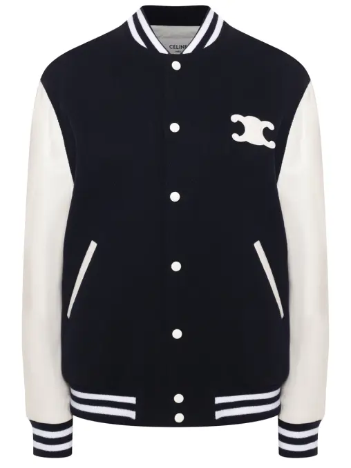 Бомбер шерстяной CELINE