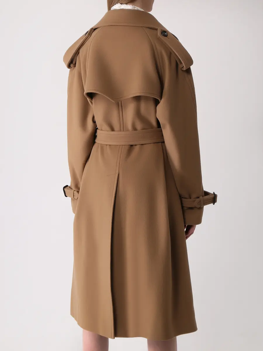 Пальто шерстяное