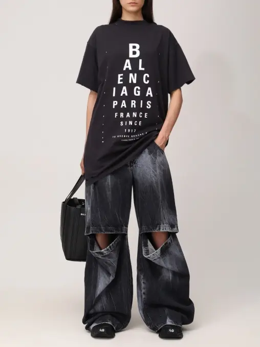 Футболка хлопковая BALENCIAGA