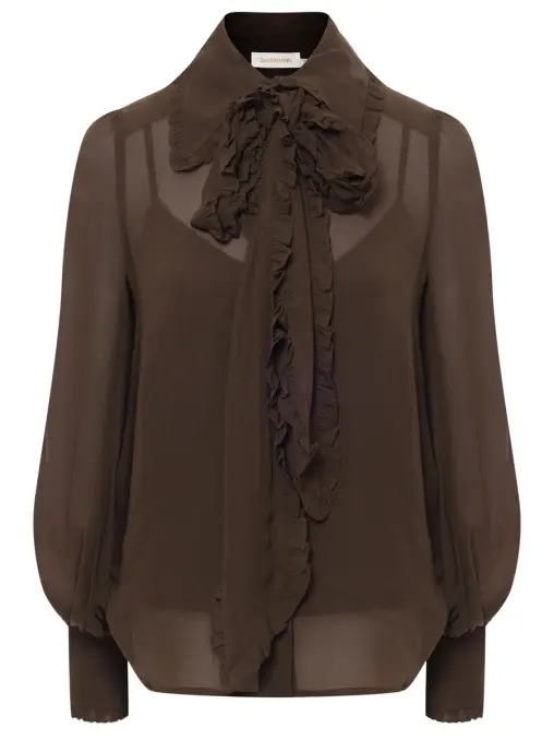 Блуза из вискозы ZIMMERMANN