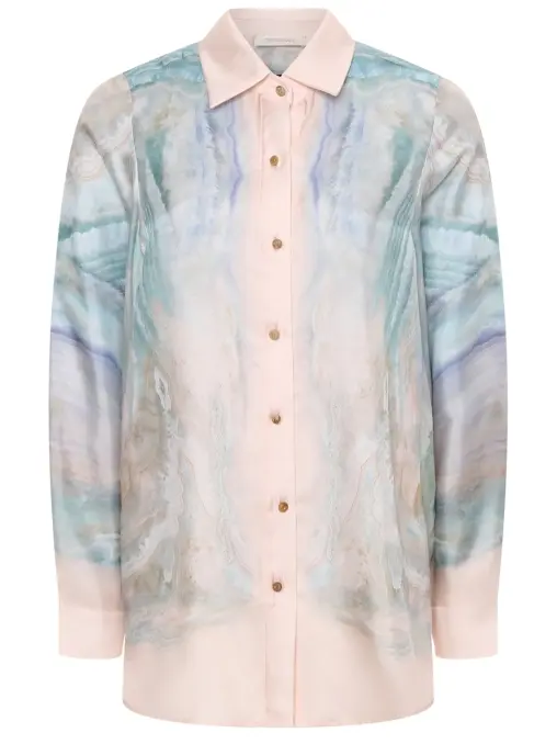 Блуза шелковая ZIMMERMANN