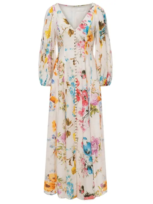 Платье льняное ZIMMERMANN