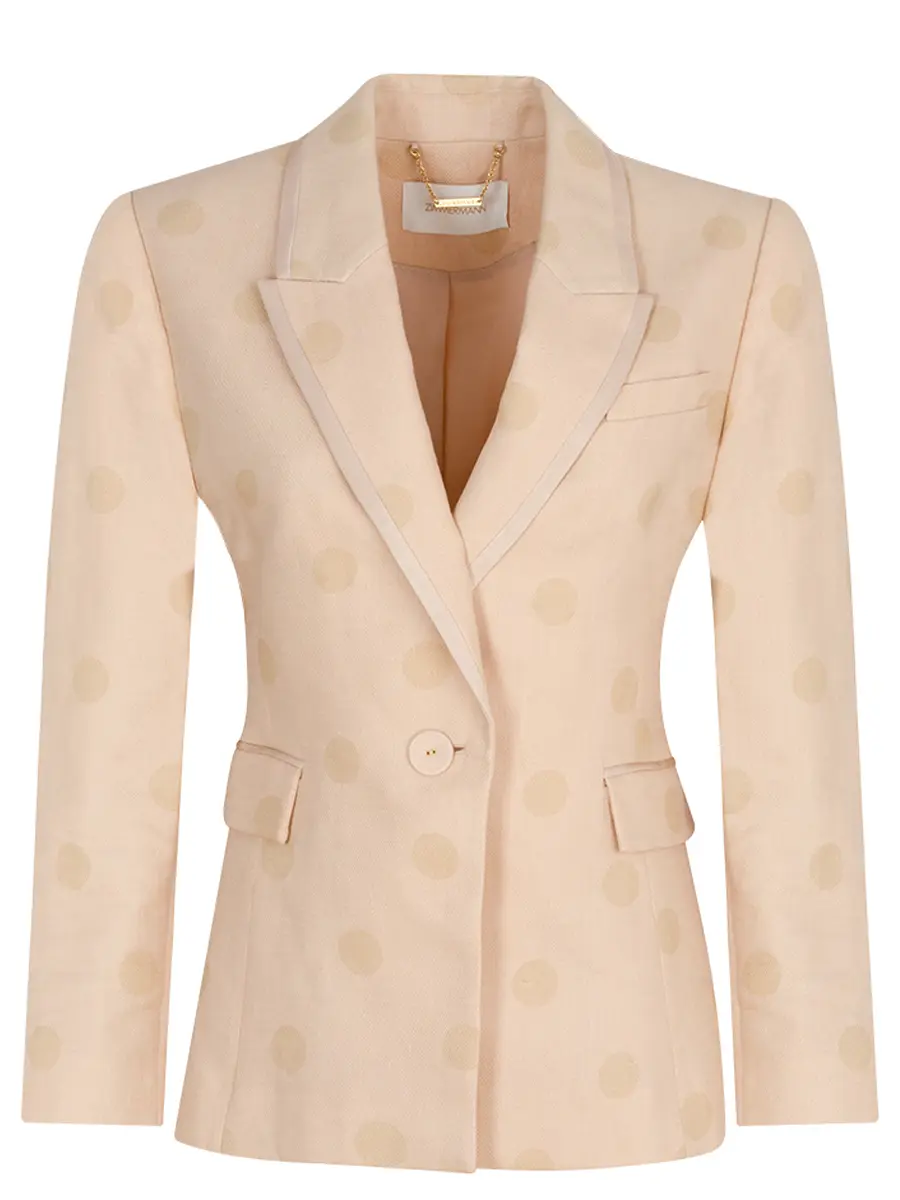 Пиджак льняной