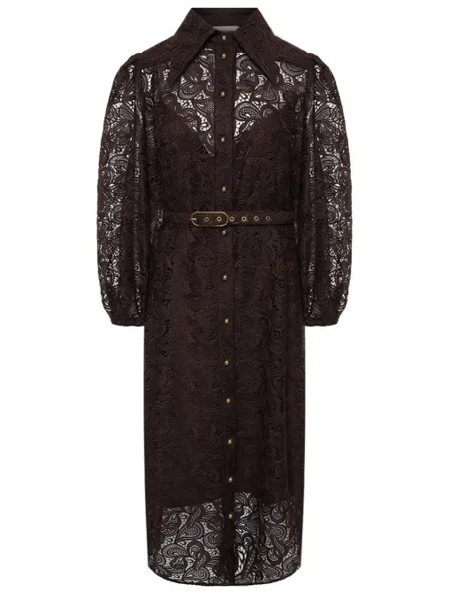 Платье кружевное ZIMMERMANN