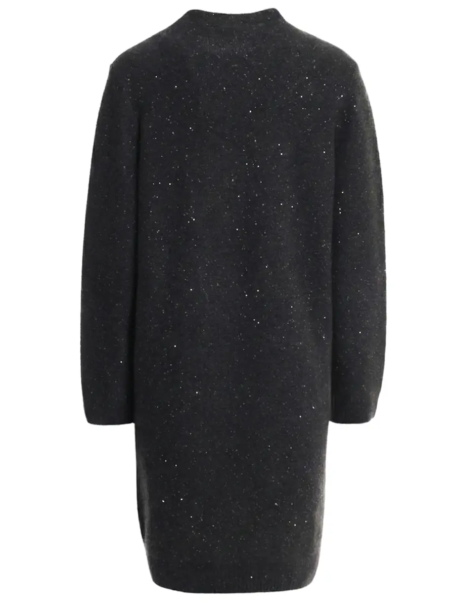 Платье с декором пайетками