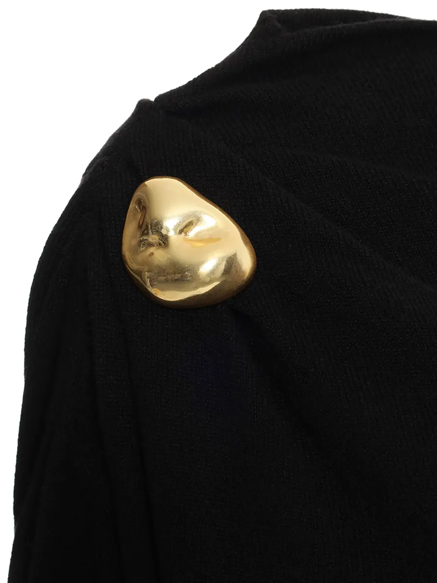 Платье из шерсти, шелка и кашемира