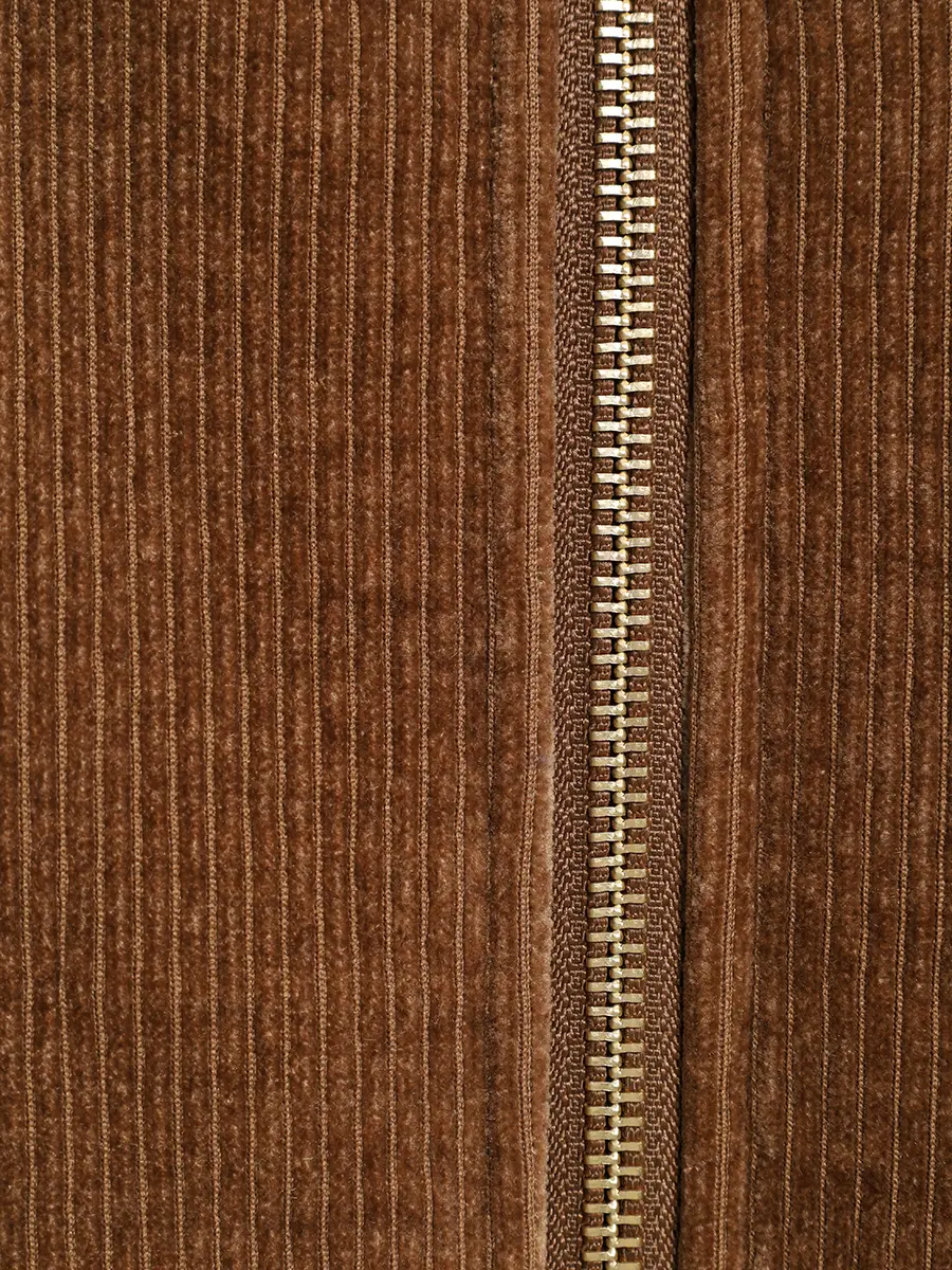 Бомбер вельветовый на меху