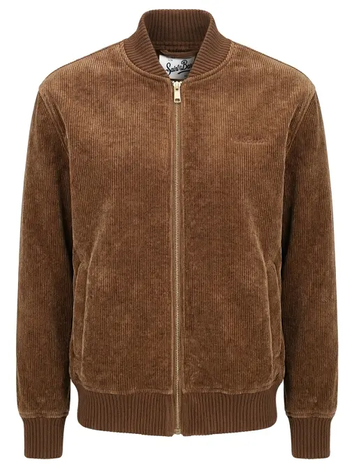 Бомбер вельветовый на меху MC2 SAINT BARTH