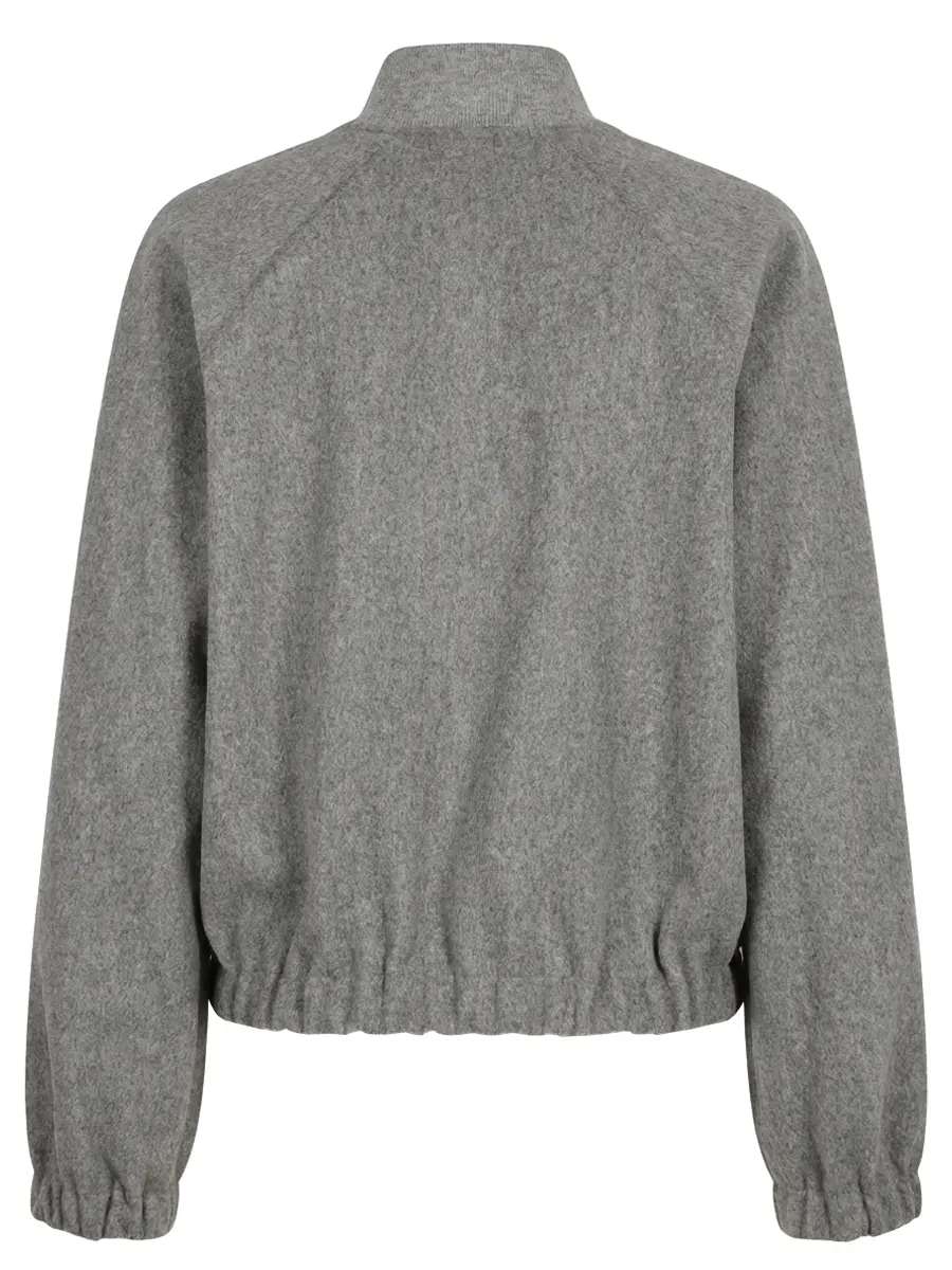 Бомбер шерстяной