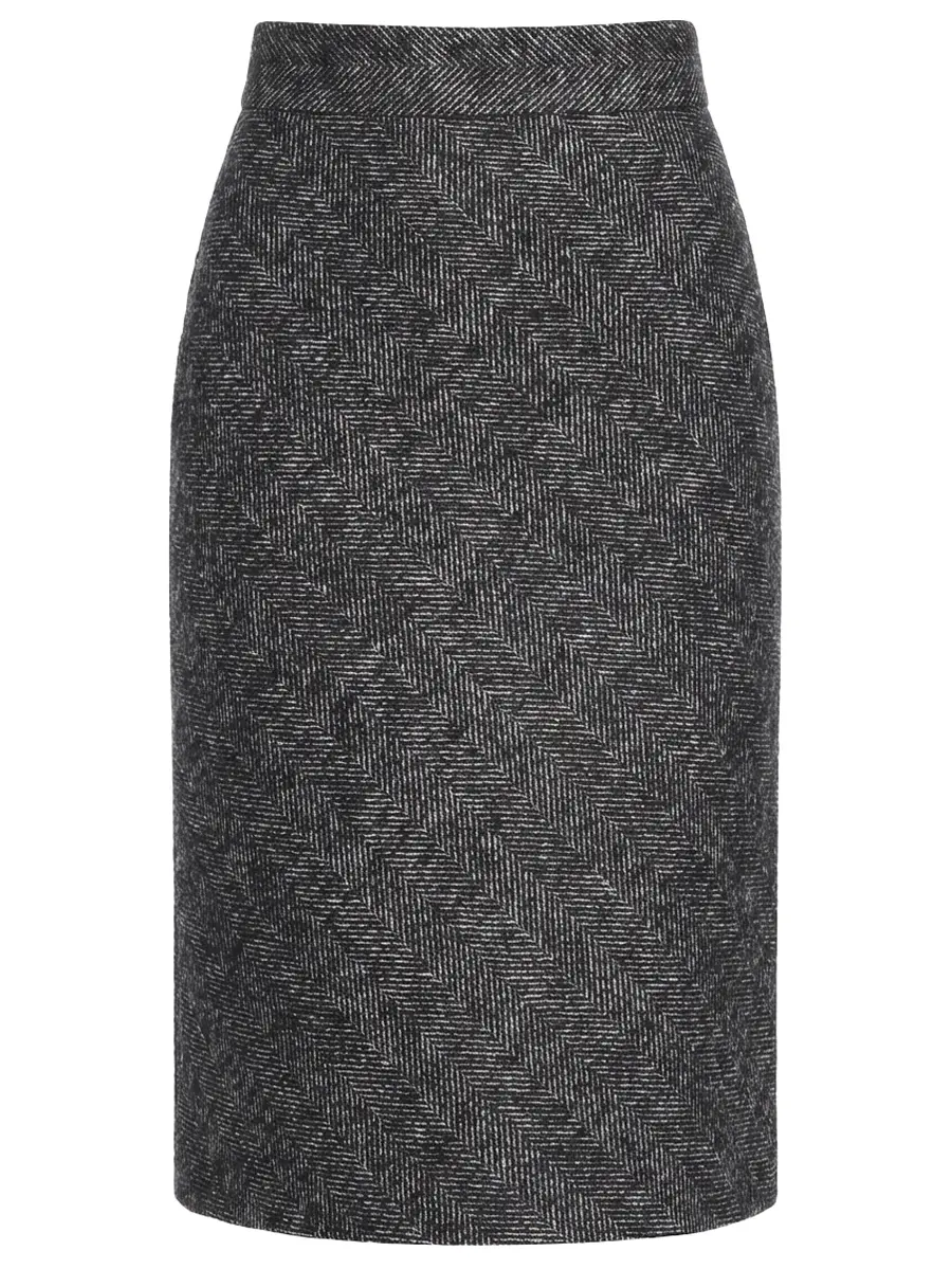 Юбка из шерсти