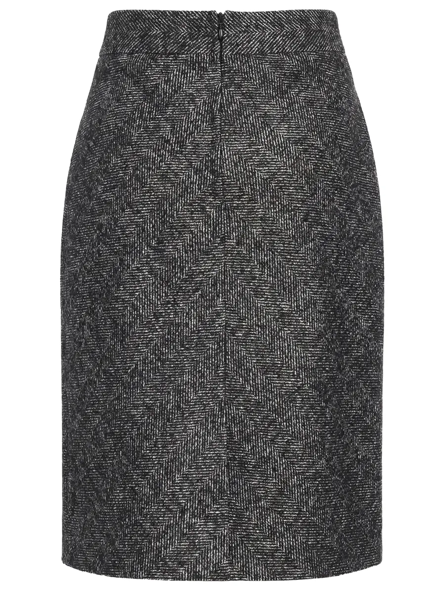 Юбка из шерсти