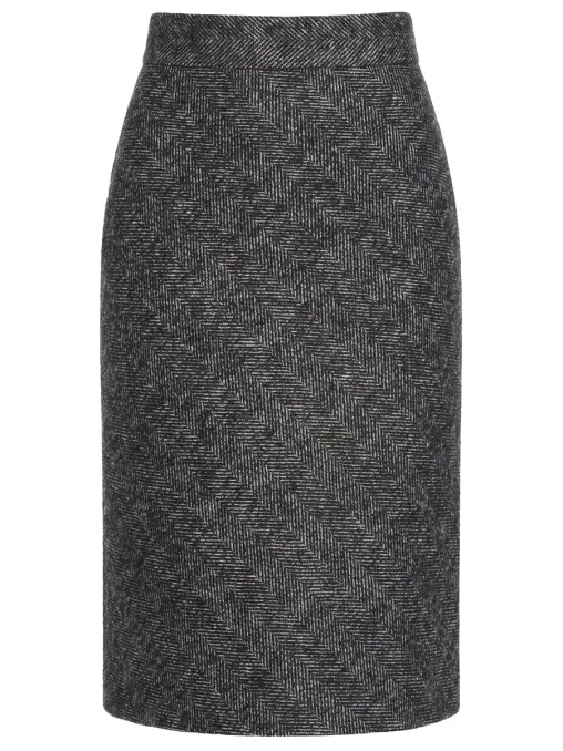 Юбка из шерсти DOLCE & GABBANA