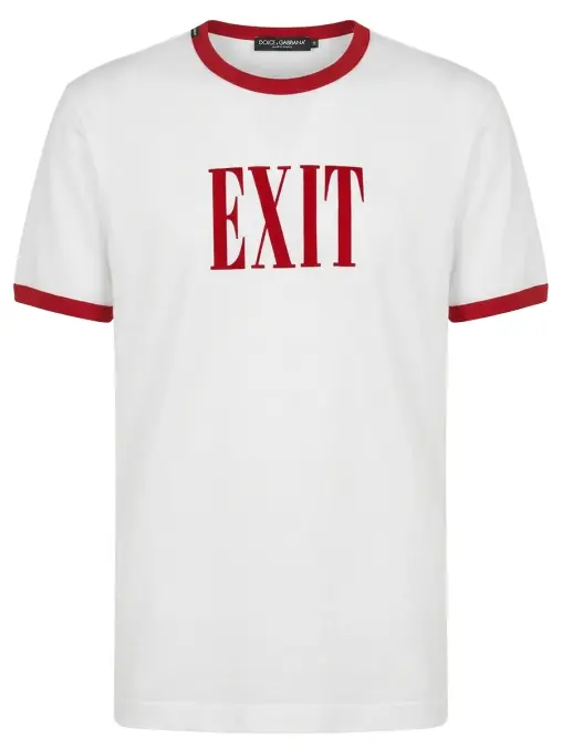 Футболка хлопковая DOLCE & GABBANA