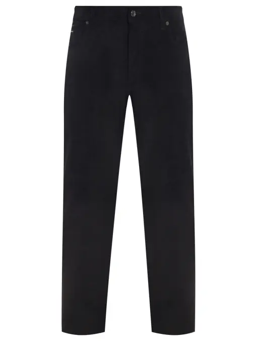 Брюки из хлопка и кашемира DOLCE & GABBANA