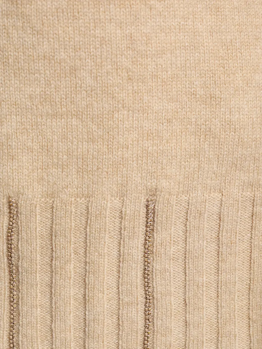 Джемпер из шерсти, шелка и кашемира