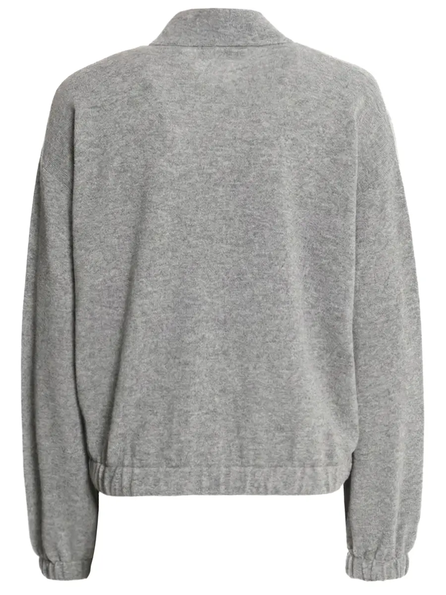 Бомбер трикотажный