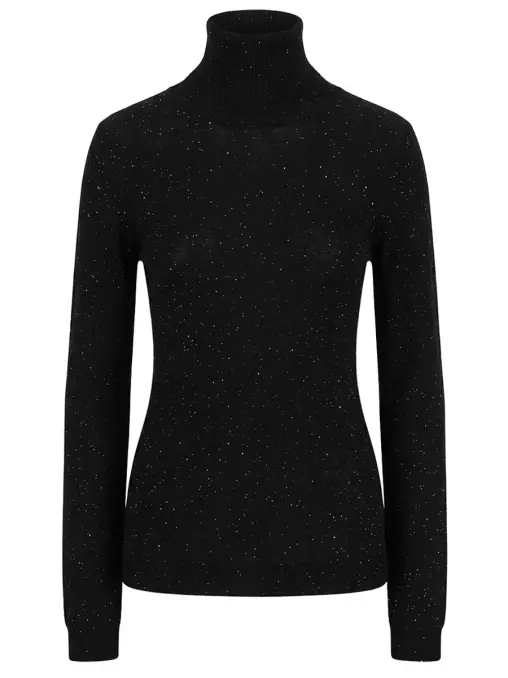 Водолазка с декором пайетками FABIANA FILIPPI