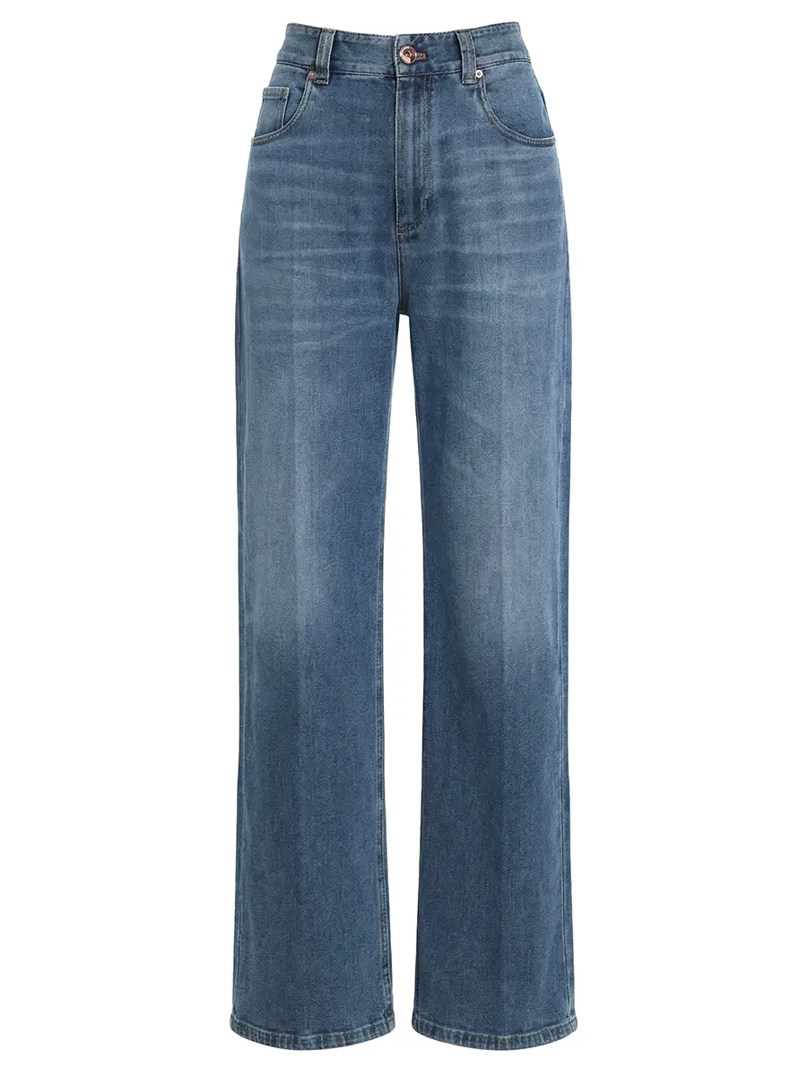 Джинсы хлопковые