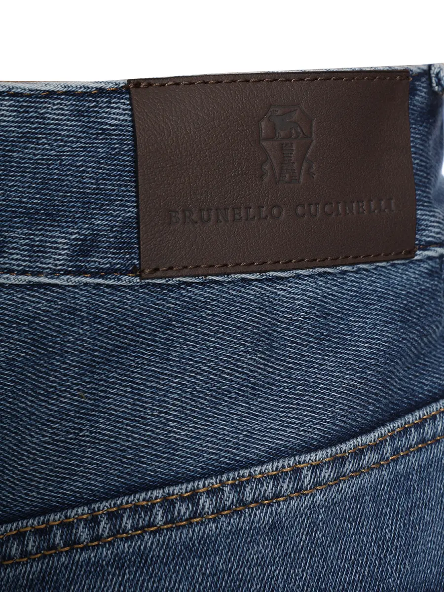 Джинсы хлопковые