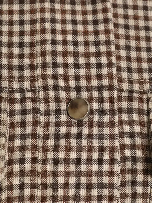 Рубашка из шерсти BRUNELLO CUCINELLI