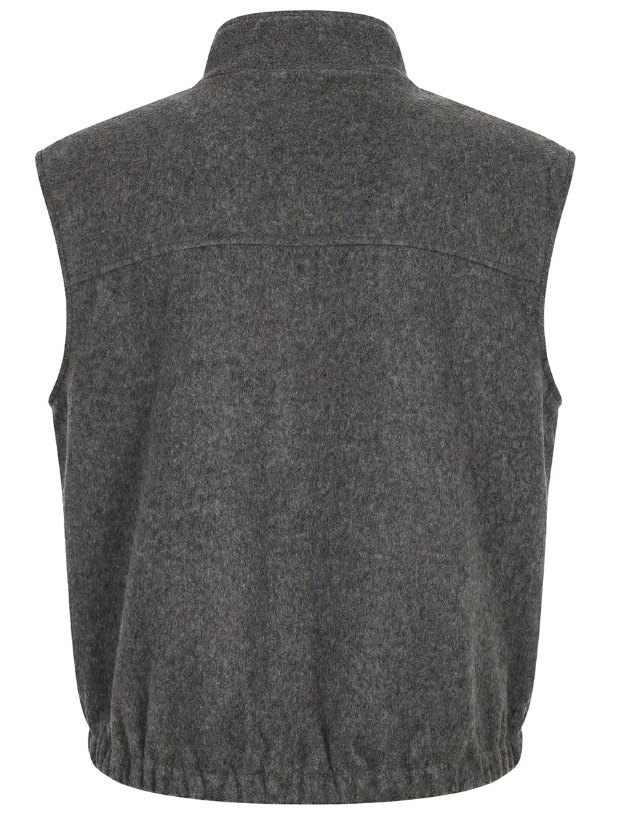 Жилет шерстяной