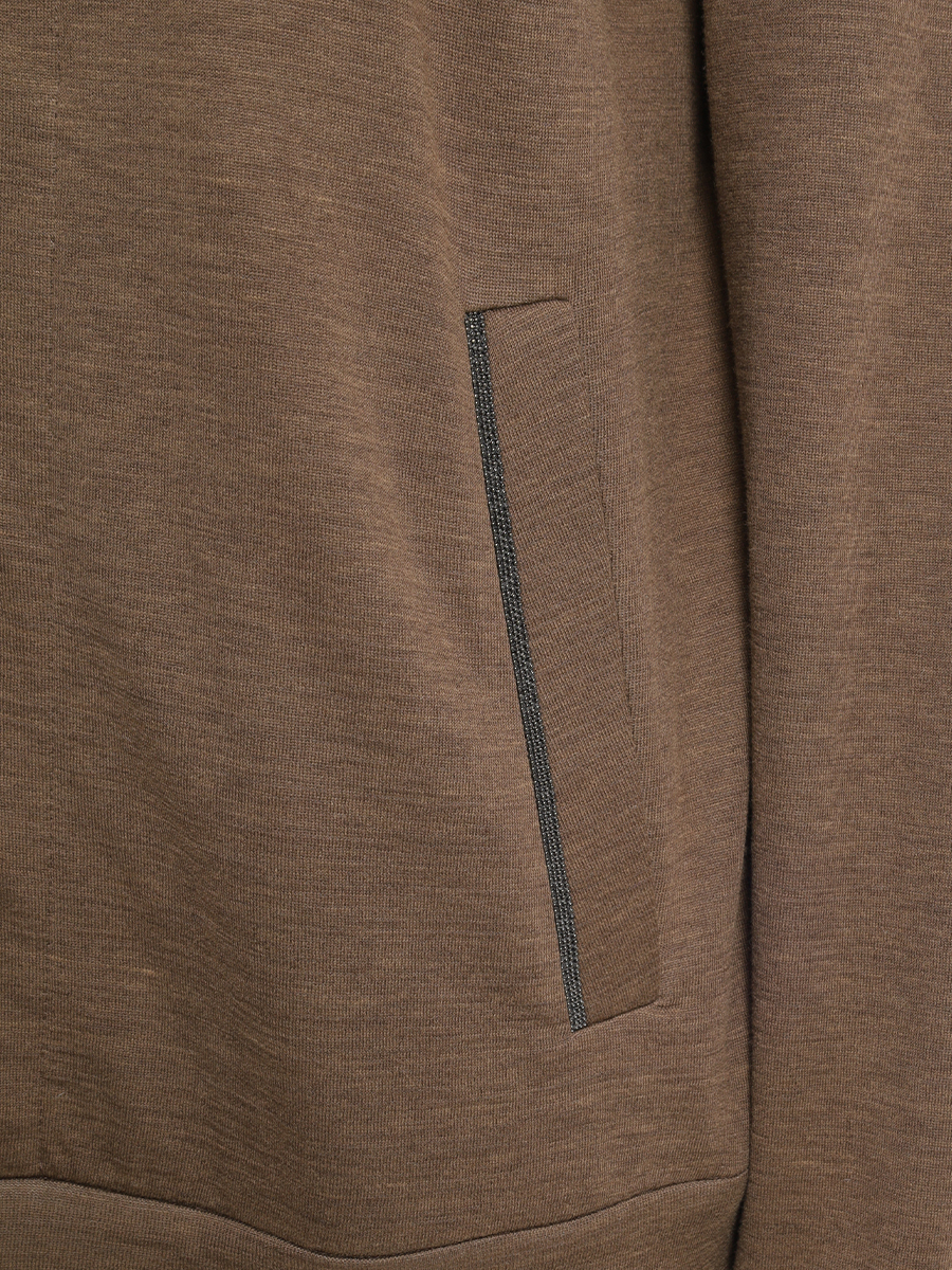 Олимпийка из хлопка и шелка