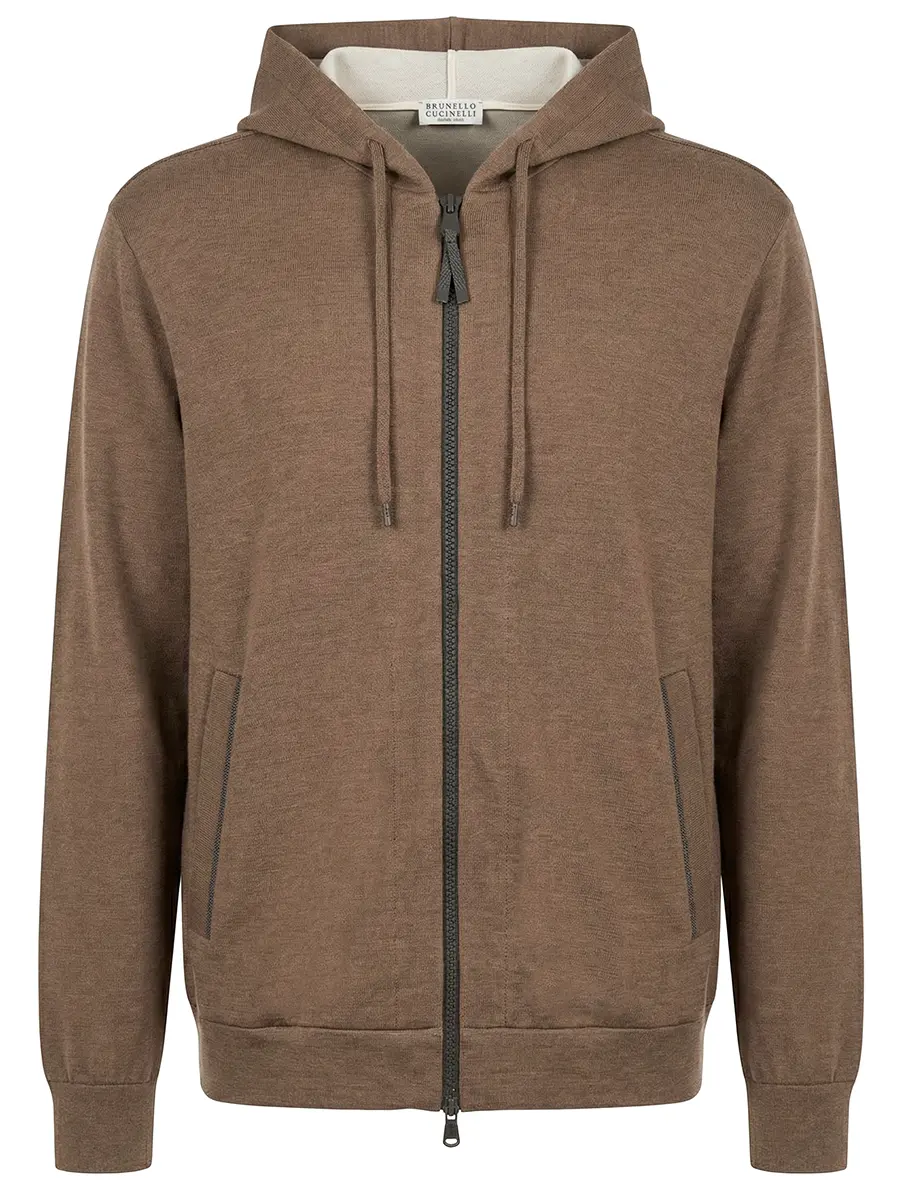 Олимпийка из хлопка и шелка