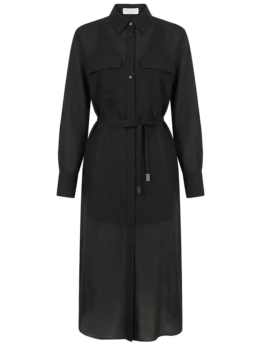 Платье шерстяное