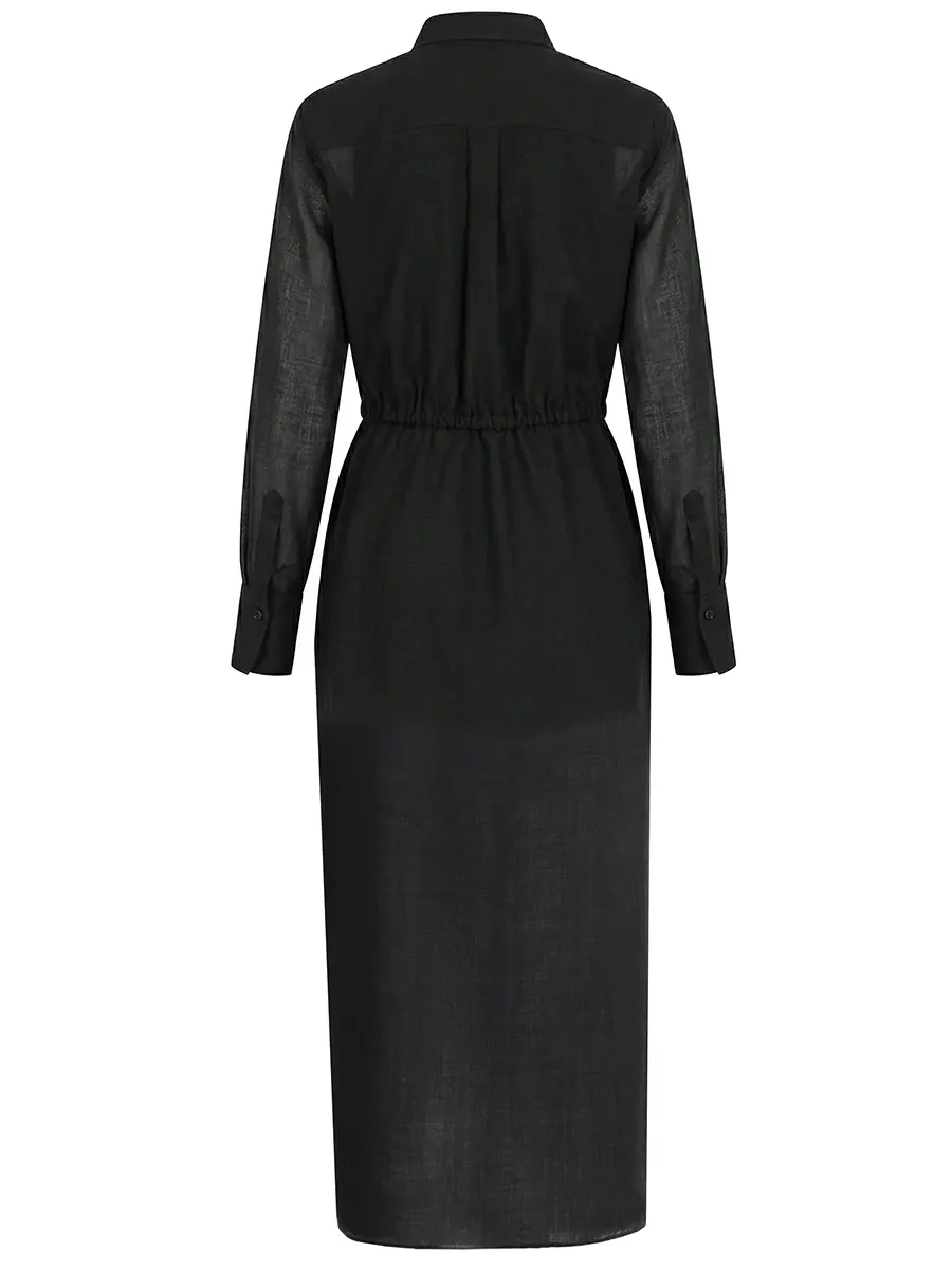 Платье шерстяное