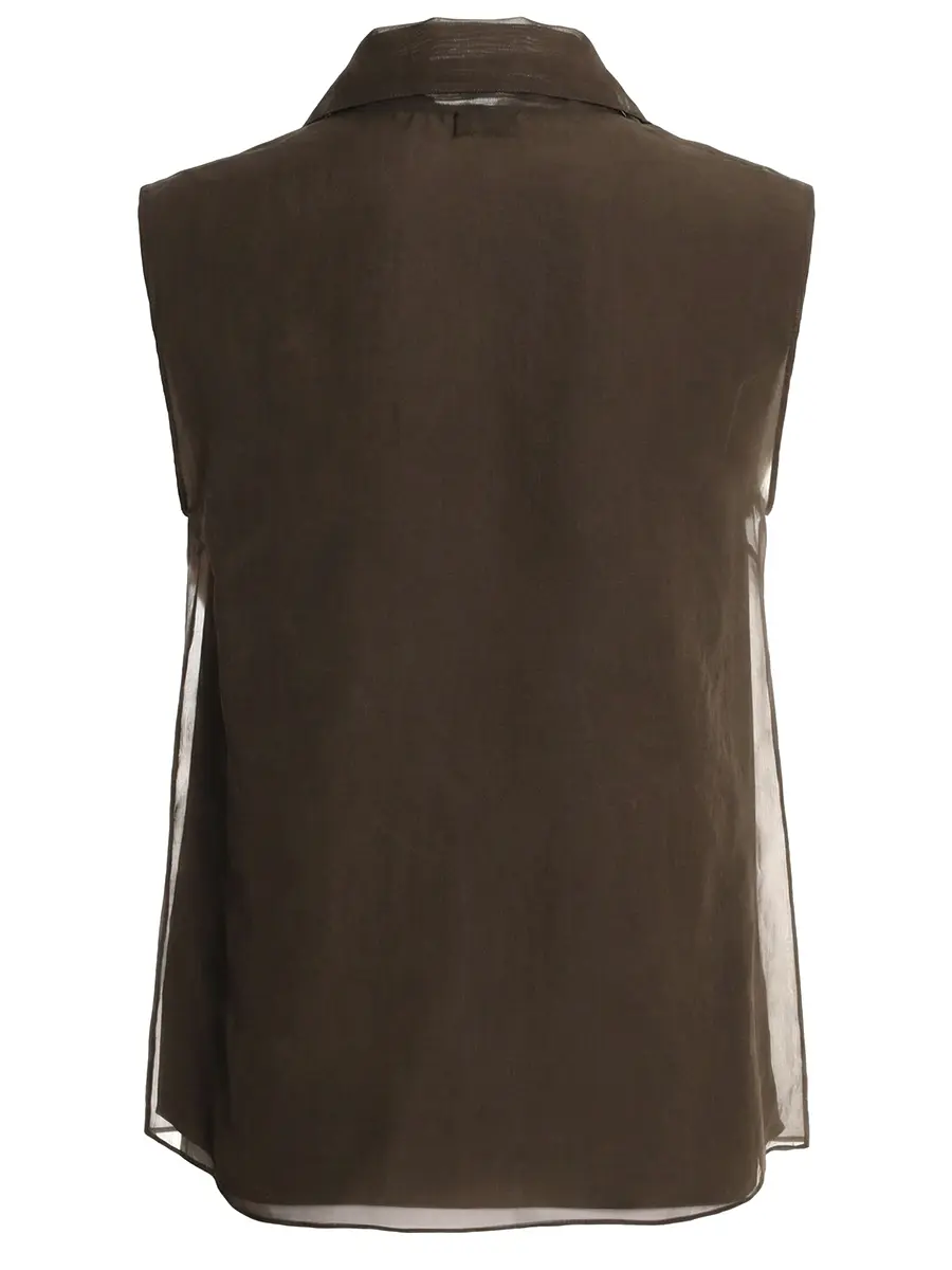 Блуза шелковая