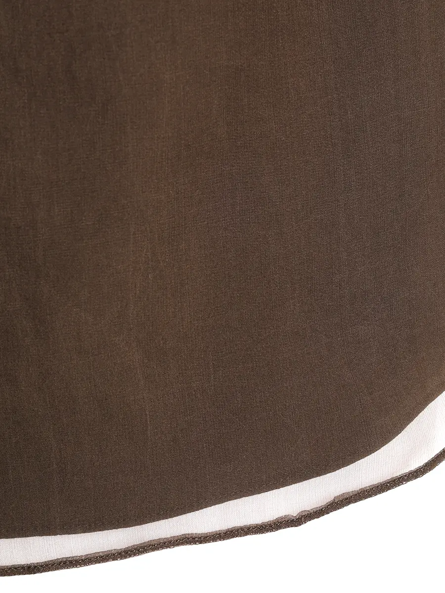 Блуза шелковая