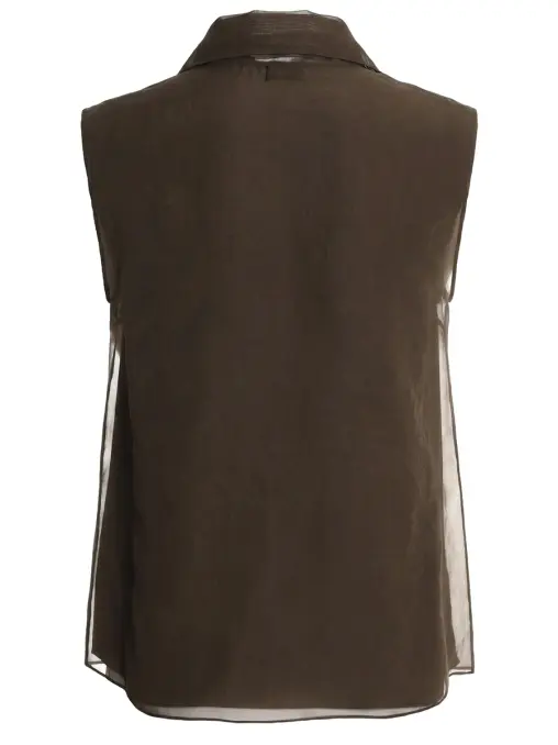 Блуза шелковая BRUNELLO CUCINELLI