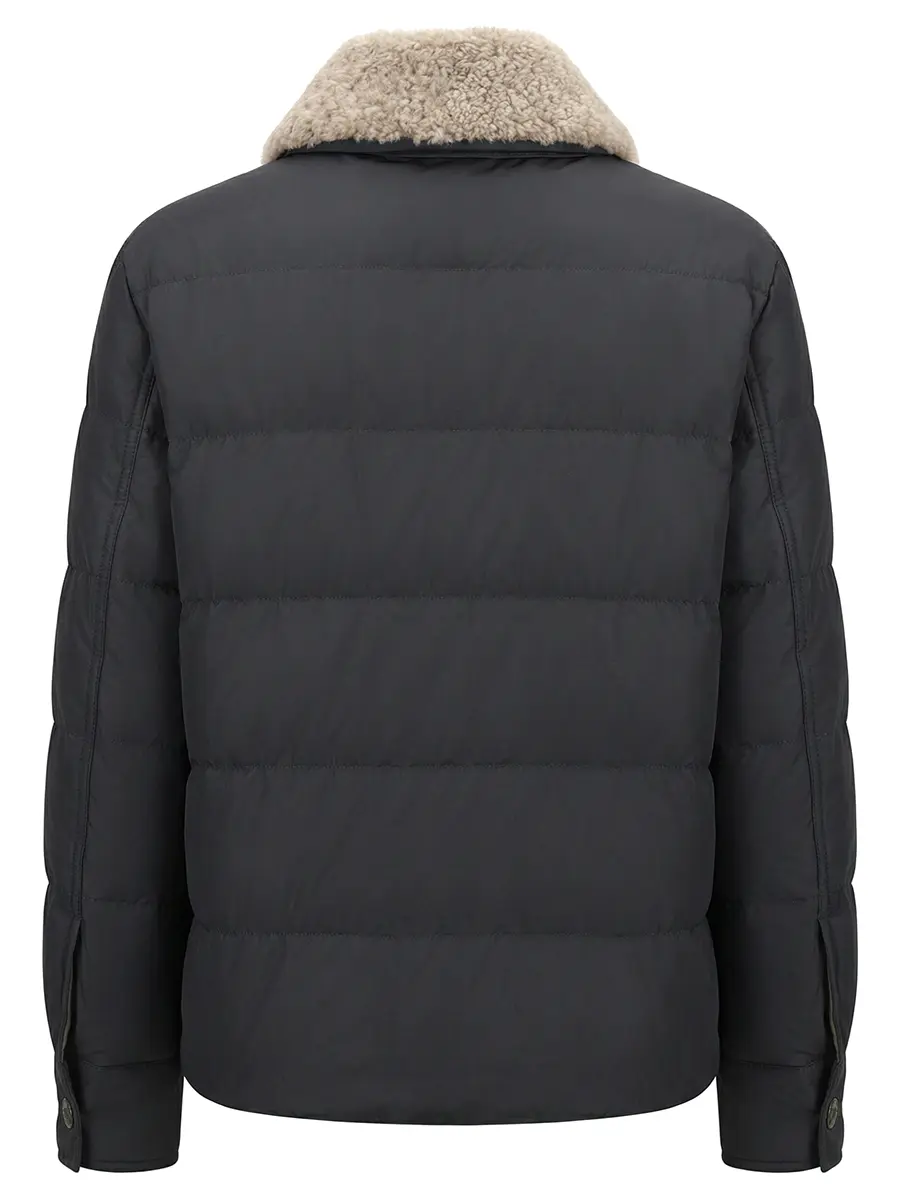 Пуховик стеганый